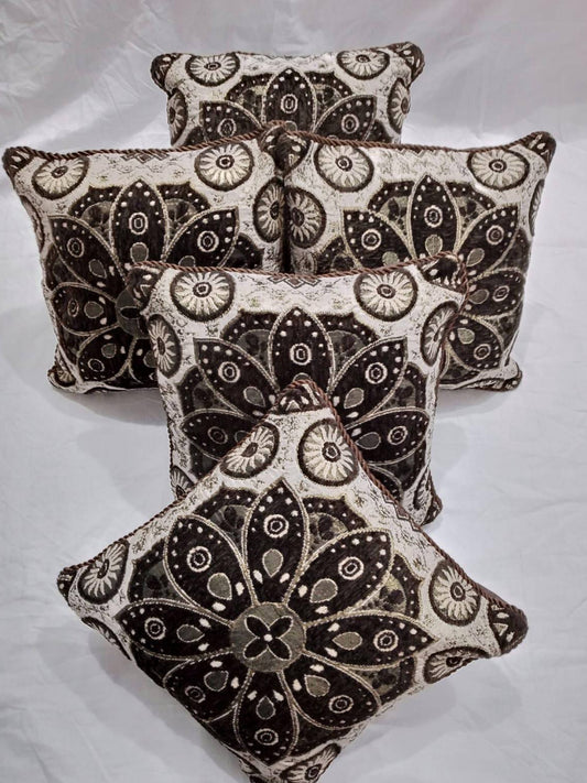 5pcs Cushion Cover Set + 5pcs Cushion Filling Set